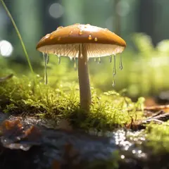Ciemnobiałka płowa: Krótkotrzonowa i Coprinus - Właściwości i Zastosowanie
