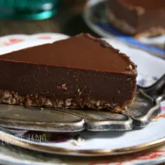 Najprostsze ciasto czekoladowe bezglutenowe bez pieczenia - w 15 minut