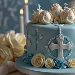 Najpiękniejsze ozdoby na tort chrzcielny: 6 pomysłów na dekoracje
