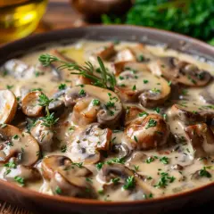 Smaczne duszone pieczarki do obiadu: prosty przepis krok po kroku
