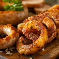 Pieczona biała kiełbasa z cebulą: pyszny przepis na tradycyjny smak
