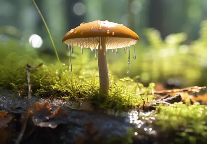 Ciemnobiałka płowa: Krótkotrzonowa i Coprinus - Właściwości i Zastosowanie