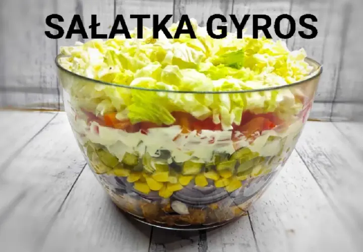 Jak zrobić sałatkę gyros - prosty przepis, który zachwyci każdego